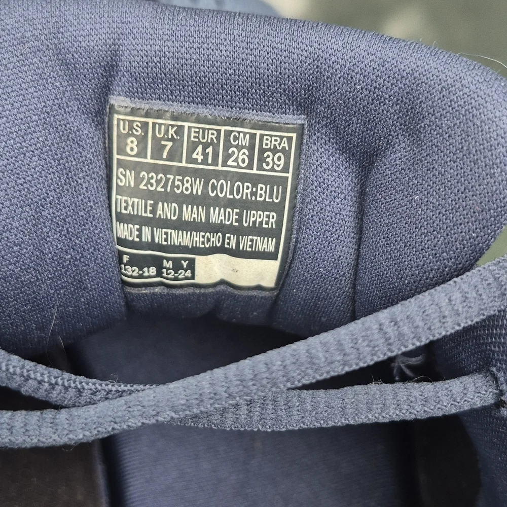 Skechers Blue Athletic Shoes with Cushioned Support